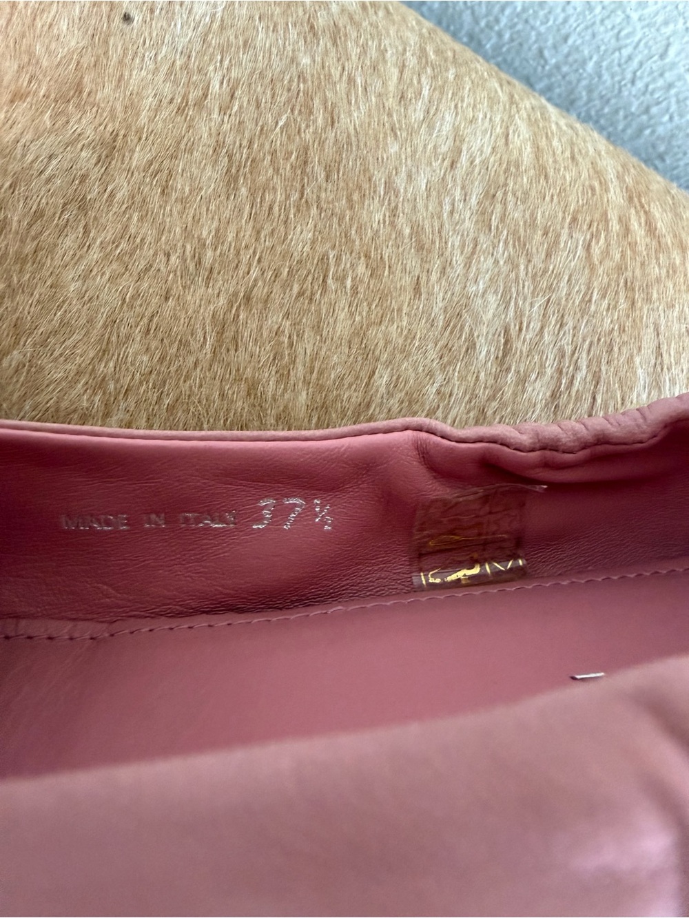 PRADA Pink Bow Front Leather Ballet Shoe-Good Condition-Size 37.5 - Picture 7 of 8